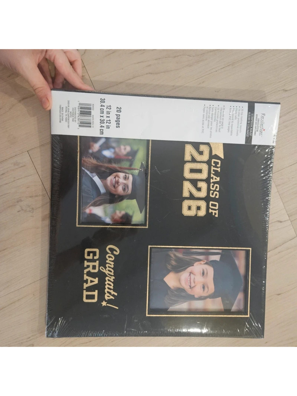 NEW Recollections Class of 2026 Graduation Scrapbook Album 12x12 Sealed